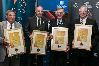Montreal 1976 Hall of fame inductees. © Equestrian Australia