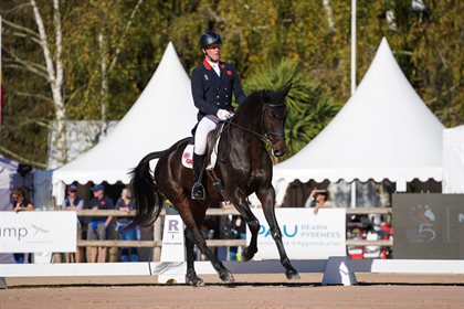 Oliver Townend and RIDIRE DORCHA at Pau CCI5 2021. © Solène Bailly Photos