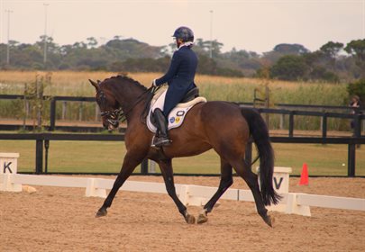 Olivia Buchannan and Welfine (Reserve Advanced Champion). © Dapple Grey Photography