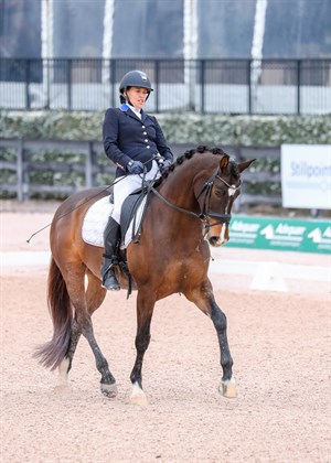 Rebecca Hart and her horse El Corona Texel. © SusanStickle.com (Not for reuse)