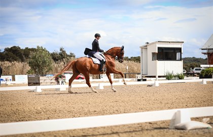 Riley Alexander and Larenso won the Grand Prix CDN and Freestyle. © Roger Fitzhardinge