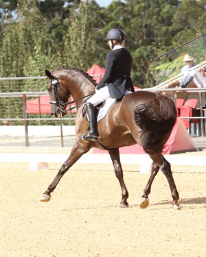 Rozzie Ryan and Jarrah R, third in the CDI4* - © Roger Fitzhardinge