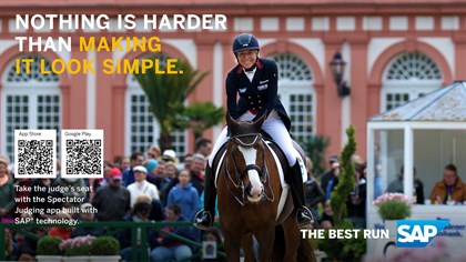 SAP Spectator Judging advert