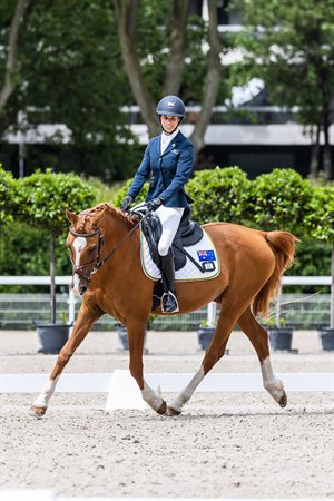Sarah Sherwood and Bonni. Image: Virtus Global Games
