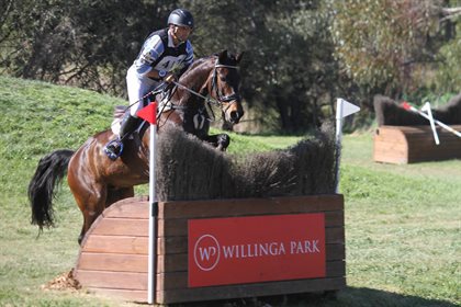 Shane Rose and Be My Daisy. Image: Fiona Gruen/Wallaroo Equestrian