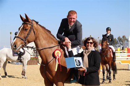 Stephen Mercer and Mums The Word at the Sevilla Horse Tour © Sevilla Horse Tour