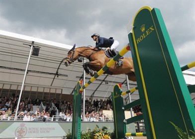 Steve Guerdat at the Royal Windsor Horse Show © RWHS
