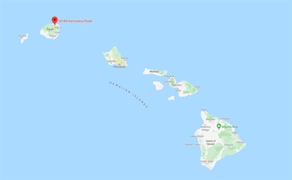The property is one of Hawaii's quieter islands.