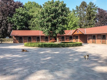 The stable complex at Christopher Koschel’s. © Maree Tomkinson