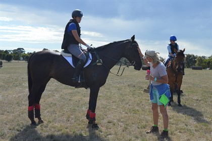 There were some bit and noseband changes, with Lucinda wanting to keep it simple © Chloe Chadwick