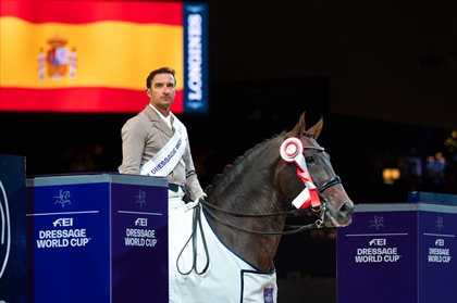 Jamie Kermond and Yandoo Oaks Constellation at the Saut Hermes - Grand Prix Hermès, Paris, 2018. © FEI/Equestrian Australia/Thomas Reiner