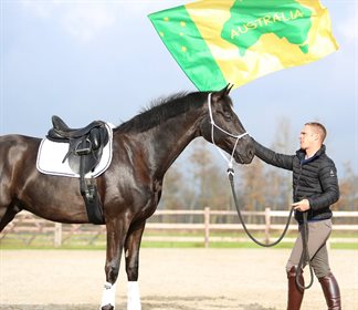 Tristan Tucker has been flying the Australian flag in Europe for many years now. © TRT Method