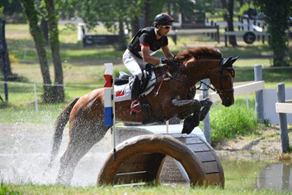 Two-time Olympian Alex Hua Tian rode Don Geniro to second place at the special Olympic qualifier held in Saumur © Ouest Image