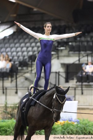 Vaulter Ruth Skrzypek on Darkly Dreaming - © Michelle Terlato