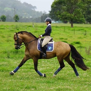 Victoria Davies and Celere. Image supplied.