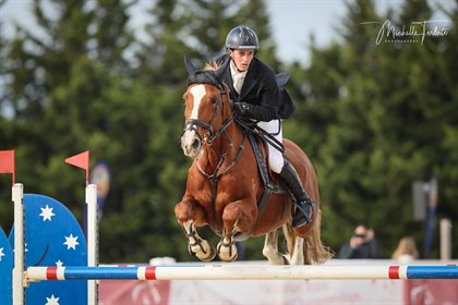 Victorian rider Hayden Parker and Yirrkala Pippi Longstockings were declared Victorian Junior Champions. © Michelle Terlato