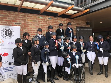 Winners are grinners at the Para Dressage Nationals! © Zoe Vorenas