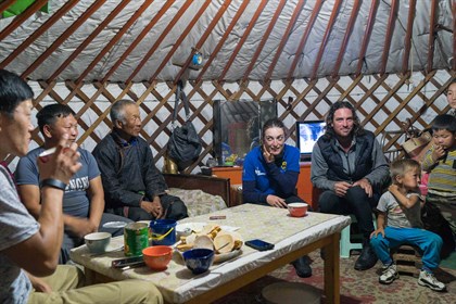 Winners of the 2018 Mongol Derby Laurence Squire @ Mongol Derby 2018